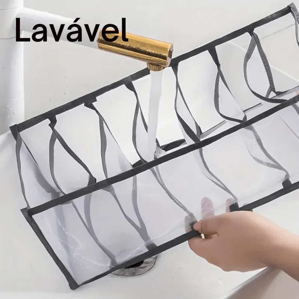 Organizador Tipo Colmeia para Roupas Íntimas Kit 3 Peças - Modern Casa