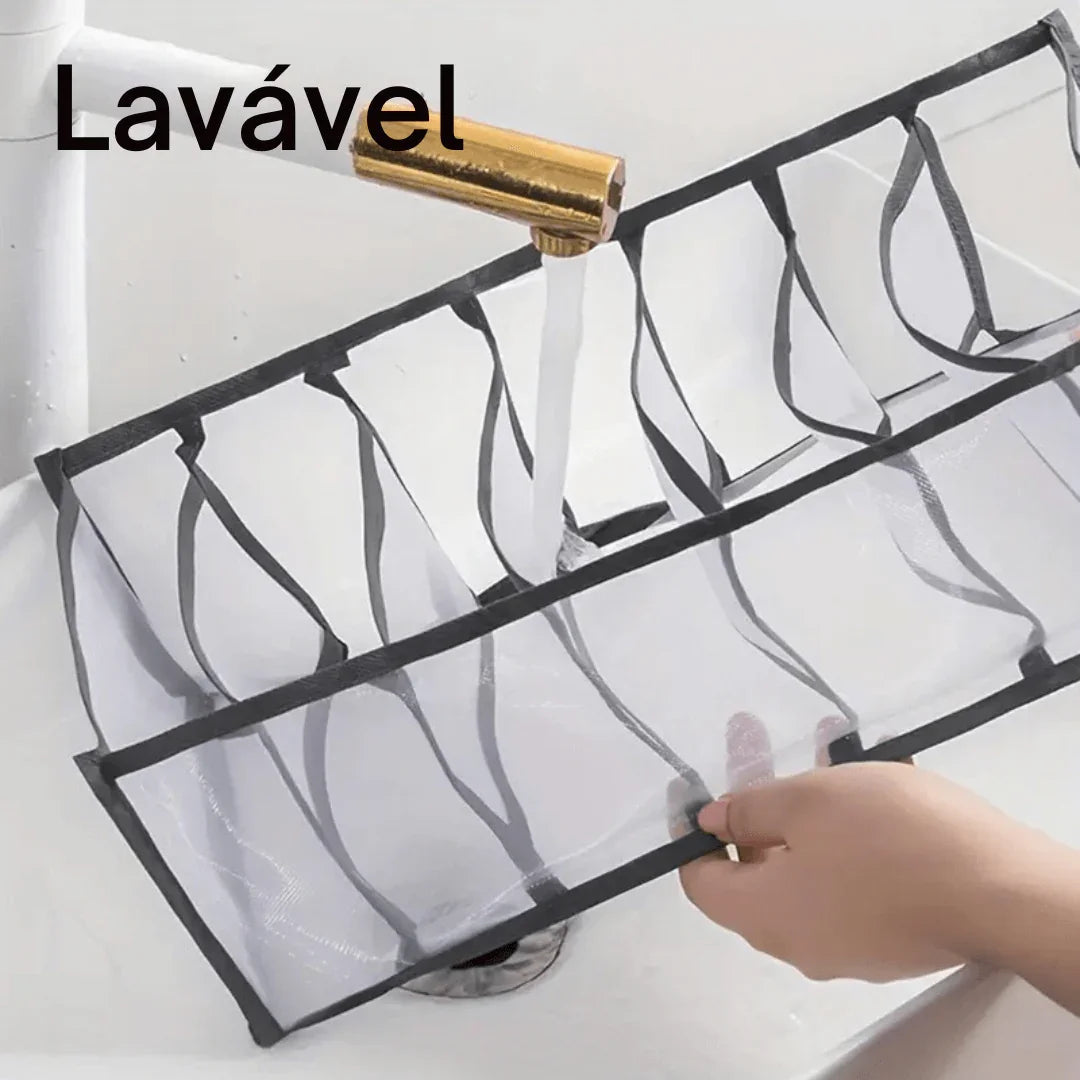 Organizador Tipo Colmeia para Roupas Íntimas Kit 3 Peças - Modern Casa