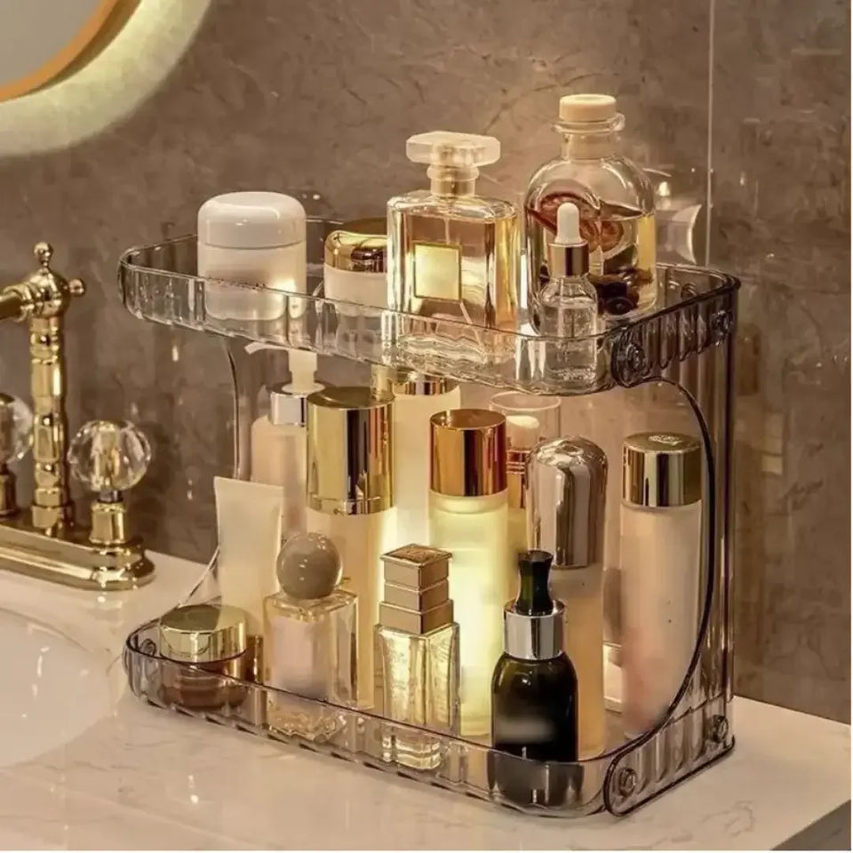 Organizador Multiuso de Acrílico com 2 Andares - Modern Casa