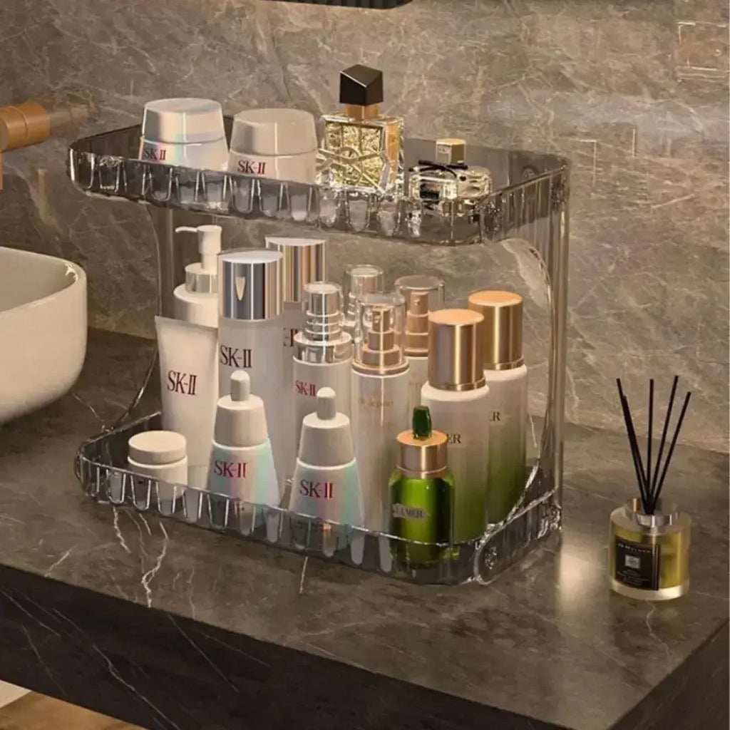 Organizador Multiuso de Acrílico com 2 Andares - Modern Casa