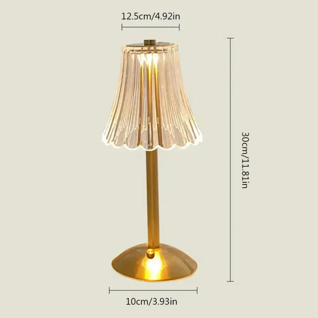 Luminária Abajur de Mesa LED 3 Cores - Modern Casa