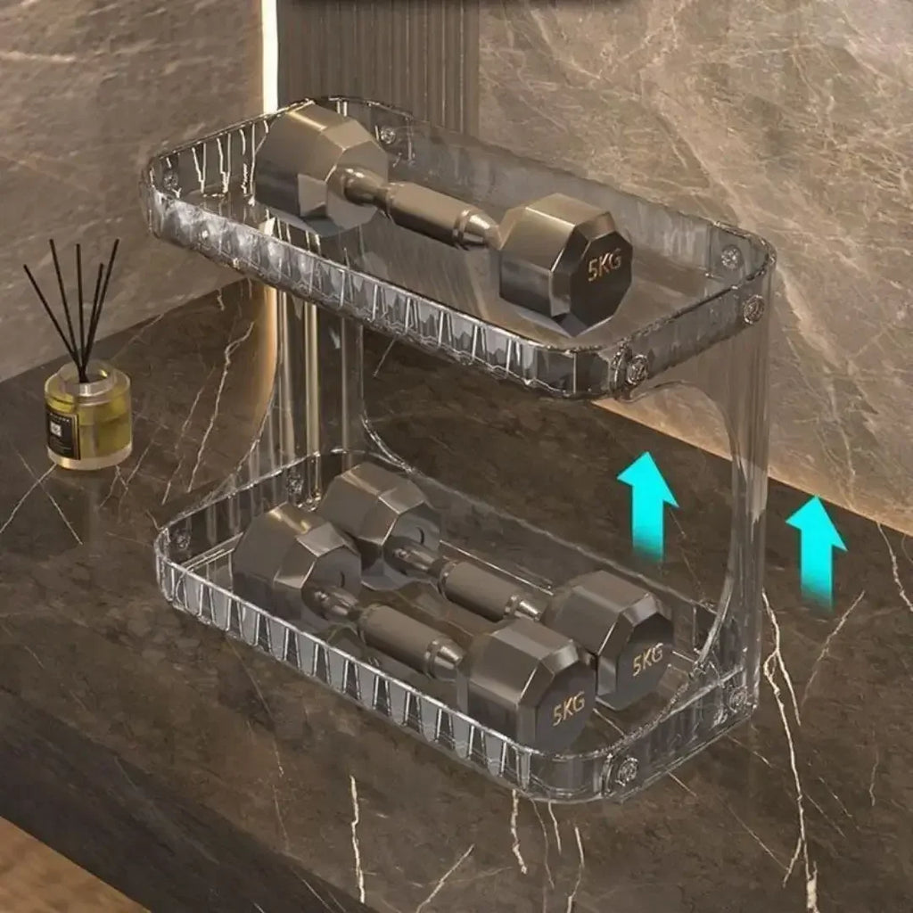 Organizador Multiuso de Acrílico com 2 Andares - Modern Casa