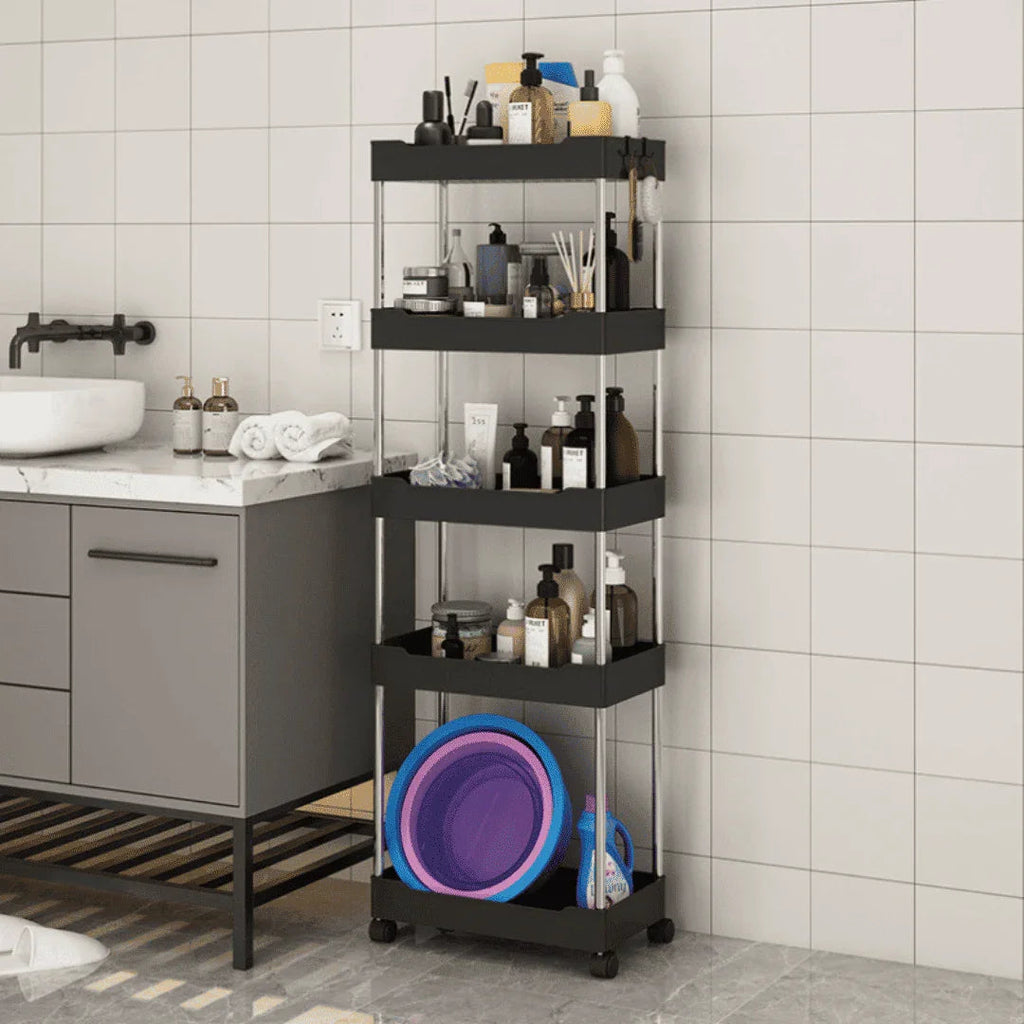 Carrinho Organizador Multiuso Com Rodinhas - Modern Casa