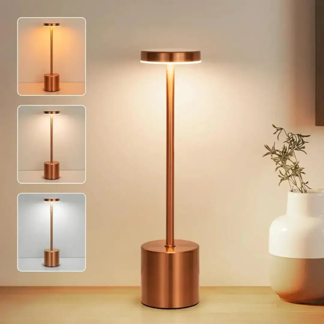 Luminária de Mesa LED Recarregável - Modern Casa