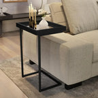 Mesa de Apoio Lateral Sofá Com Espelho - Modern Casa
