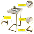Mesa de Apoio Lateral Sofá Com Espelho - Modern Casa