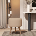 Puff Banqueta Linho - Modern Casa