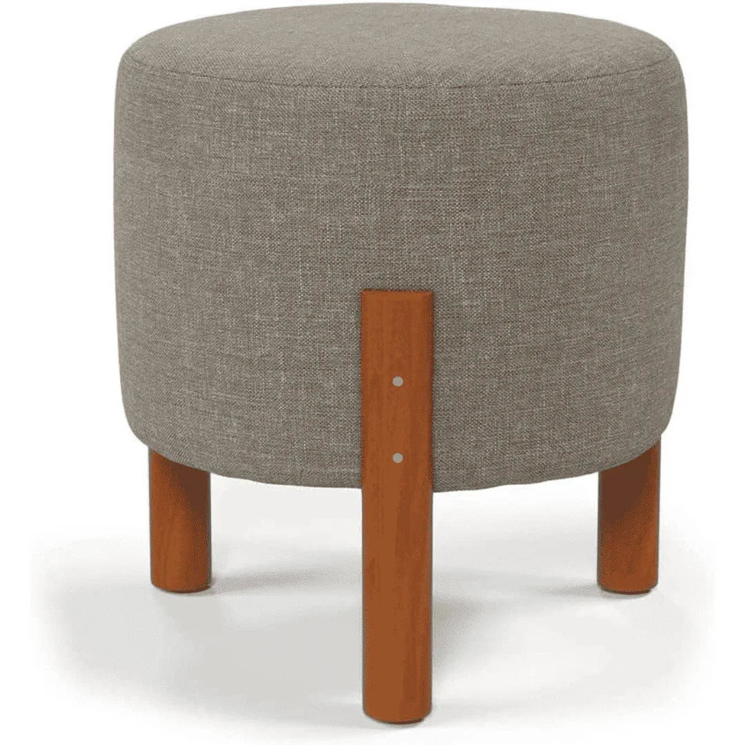 Puff Banqueta Linho - Modern Casa