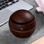Umidificador Ultrassônico Madeira USB - Modern Casa